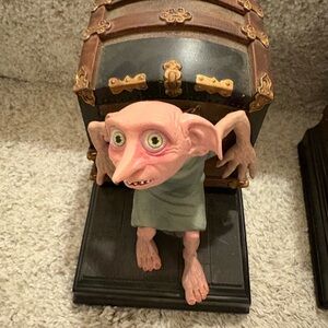 Harry Potter Dobby Goblin Figurine Bookends Home Accent